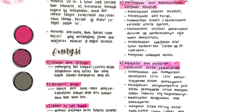 Catatan Studygram: Ide Untuk Bikin Catatan Menarik