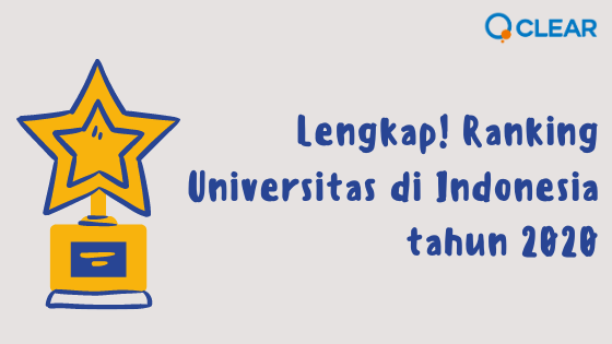 Lengkap! Ranking Universitas di Indonesia tahun 2020