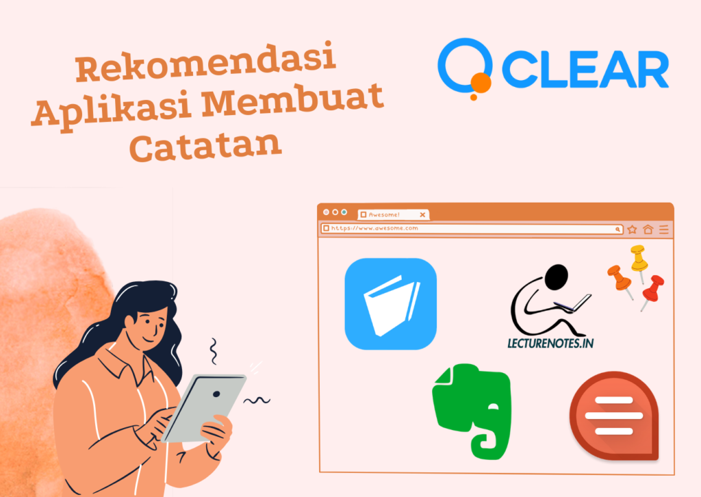 4 rekomendasi aplikasi membuat catatan Clearnote