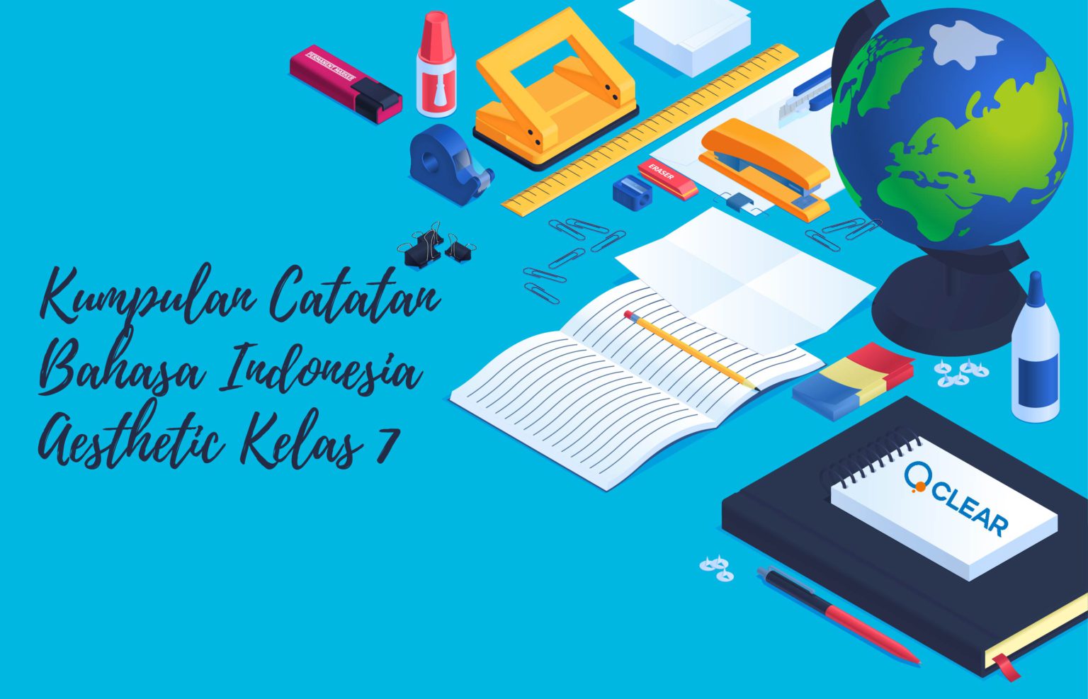 Kumpulan Catatan Bahasa Indonesia Aesthetic Kelas 7 - Clear Indonesia News