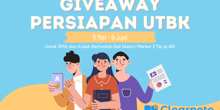 Giveaway Clearnote! – Persiapan [UTBK]