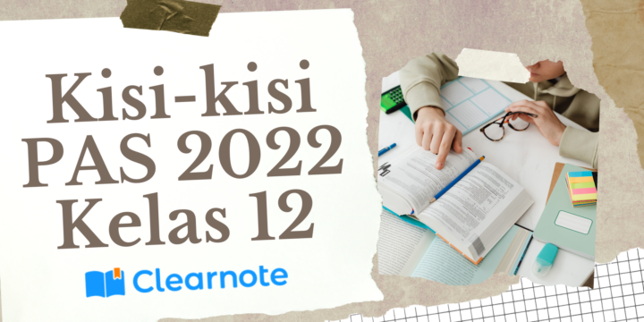 Kisi-kisi PAS 2022 Kelas 12