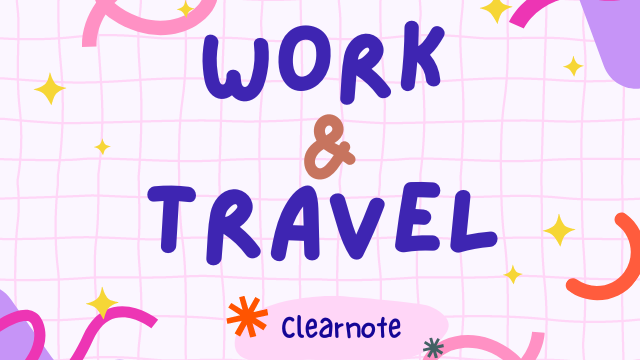 Work and Travel คืออะไร?🤔